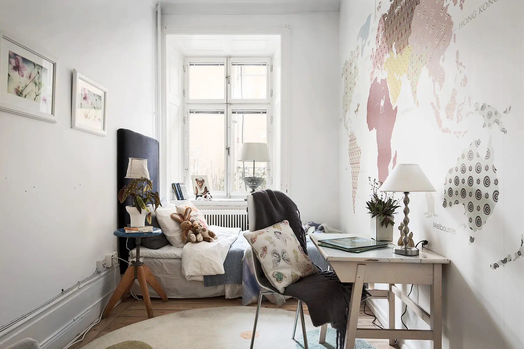 瑞典经典民族风家庭公寓设计-14