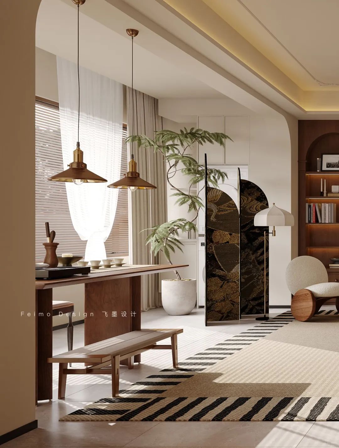 龙湖光年小区镜像户型设计丨飞墨设计-25