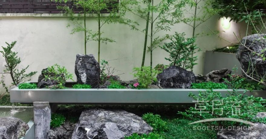 常州境心园 · 现代庭院的生态艺术探索丨中国常州丨草月流景观设计-33