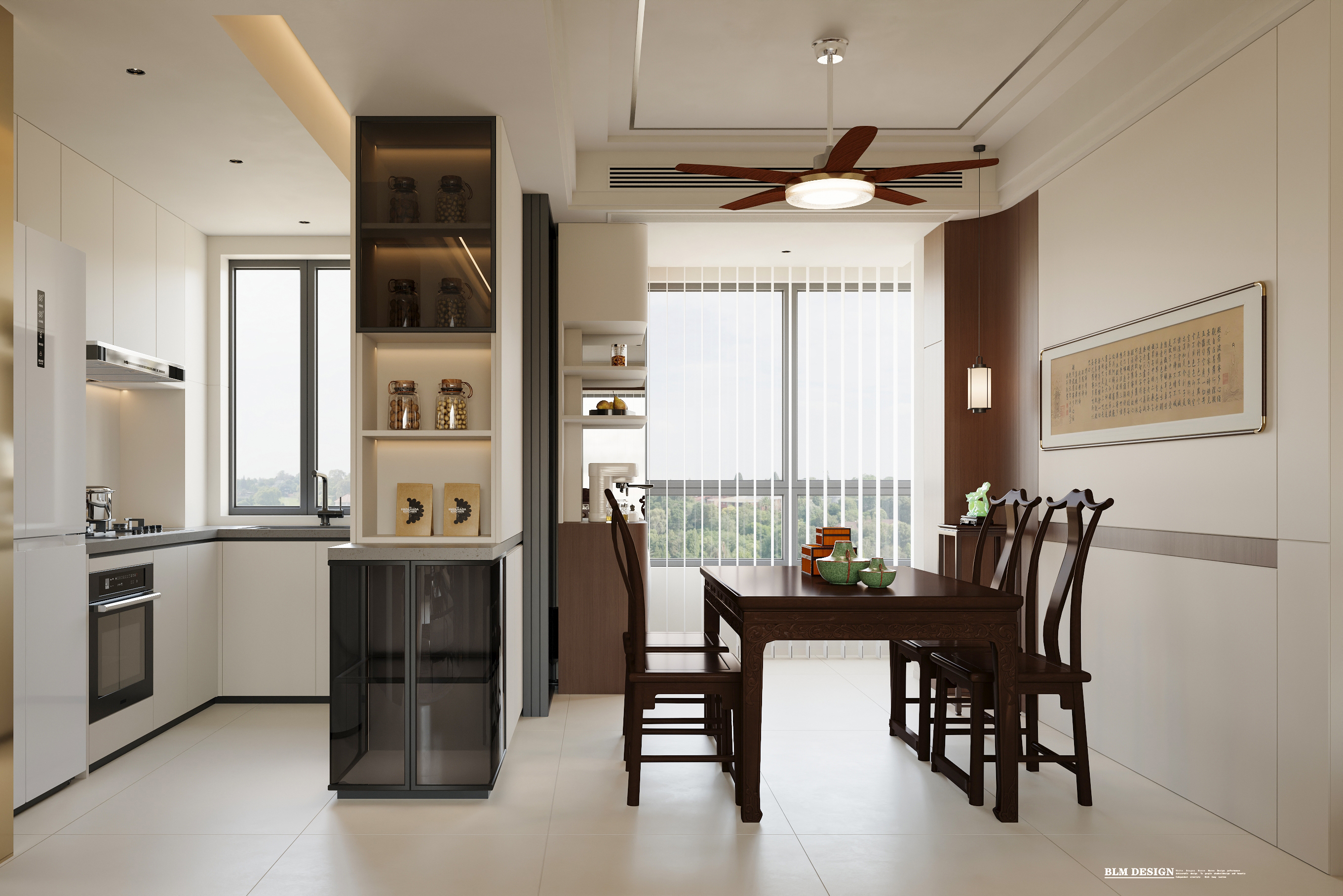 新中式白龙马效果图设计与制作-9