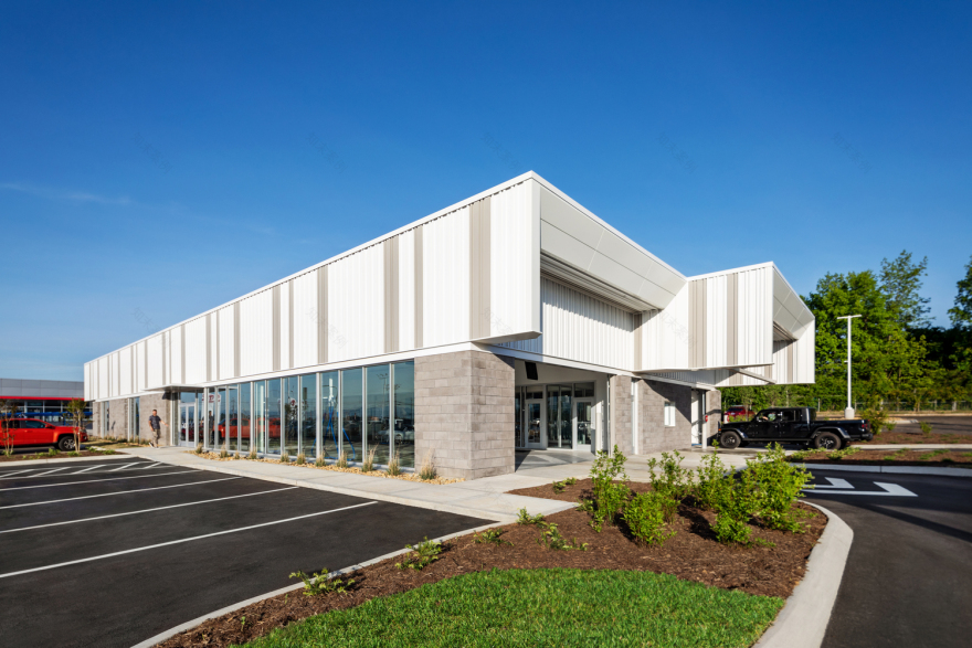 美国 Harper Auto Wash 建筑丨BarberMcMurry Architects-5