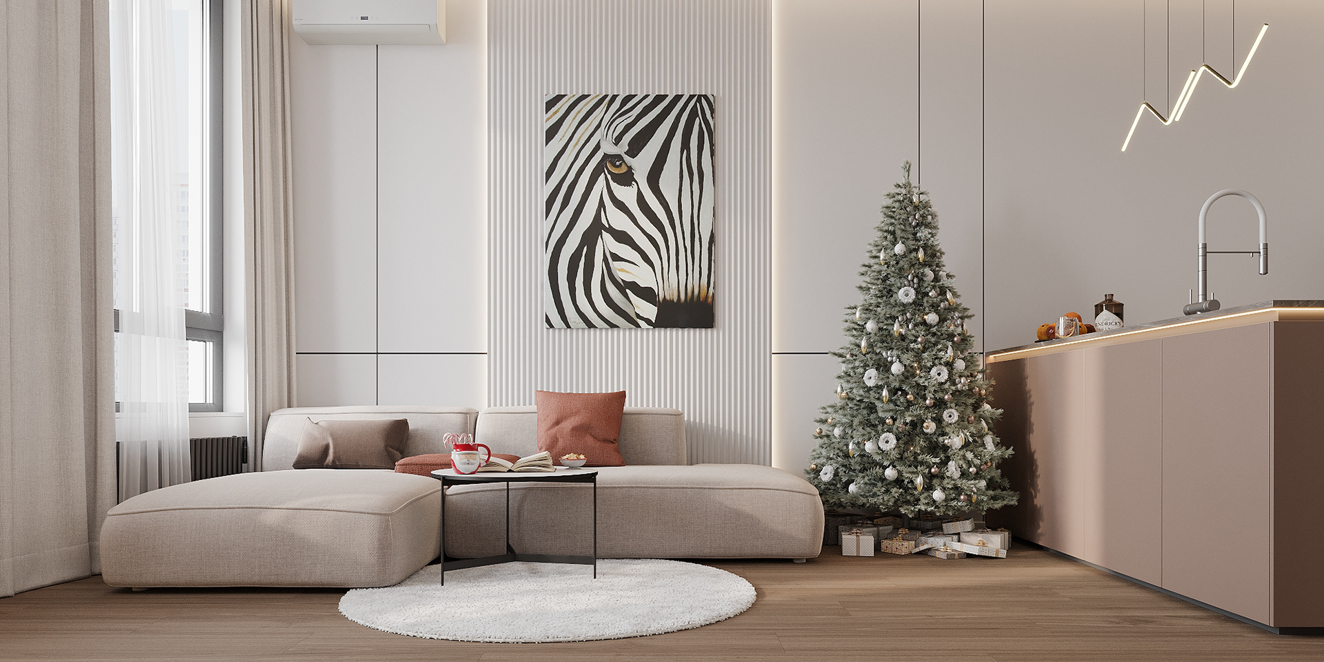 ZHK "Wings" 公寓室内设计丨乌克兰哈尔科夫-17