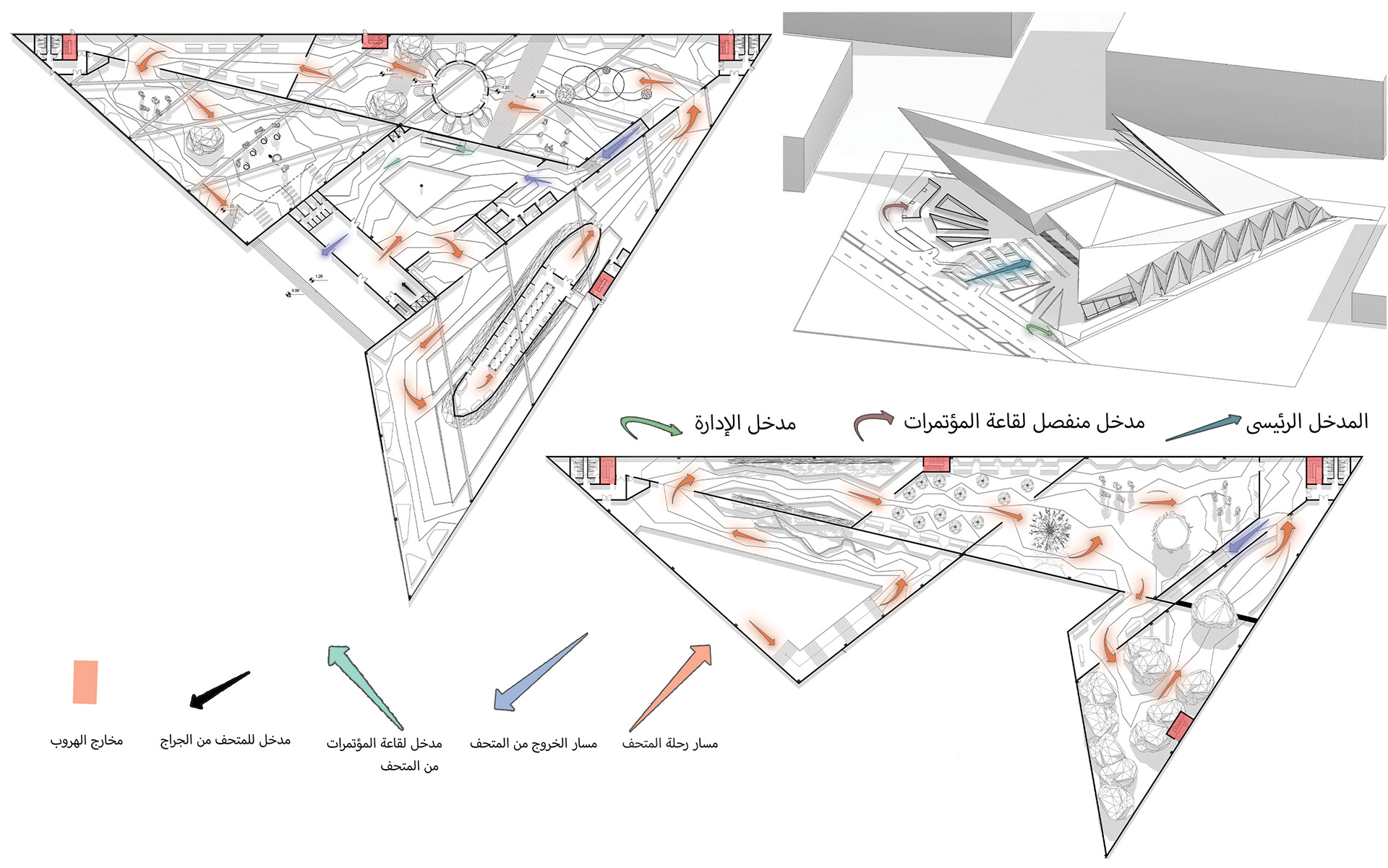 OLU AZM 博物馆丨埃及开罗丨Helwan 大学工程学院建筑系-11