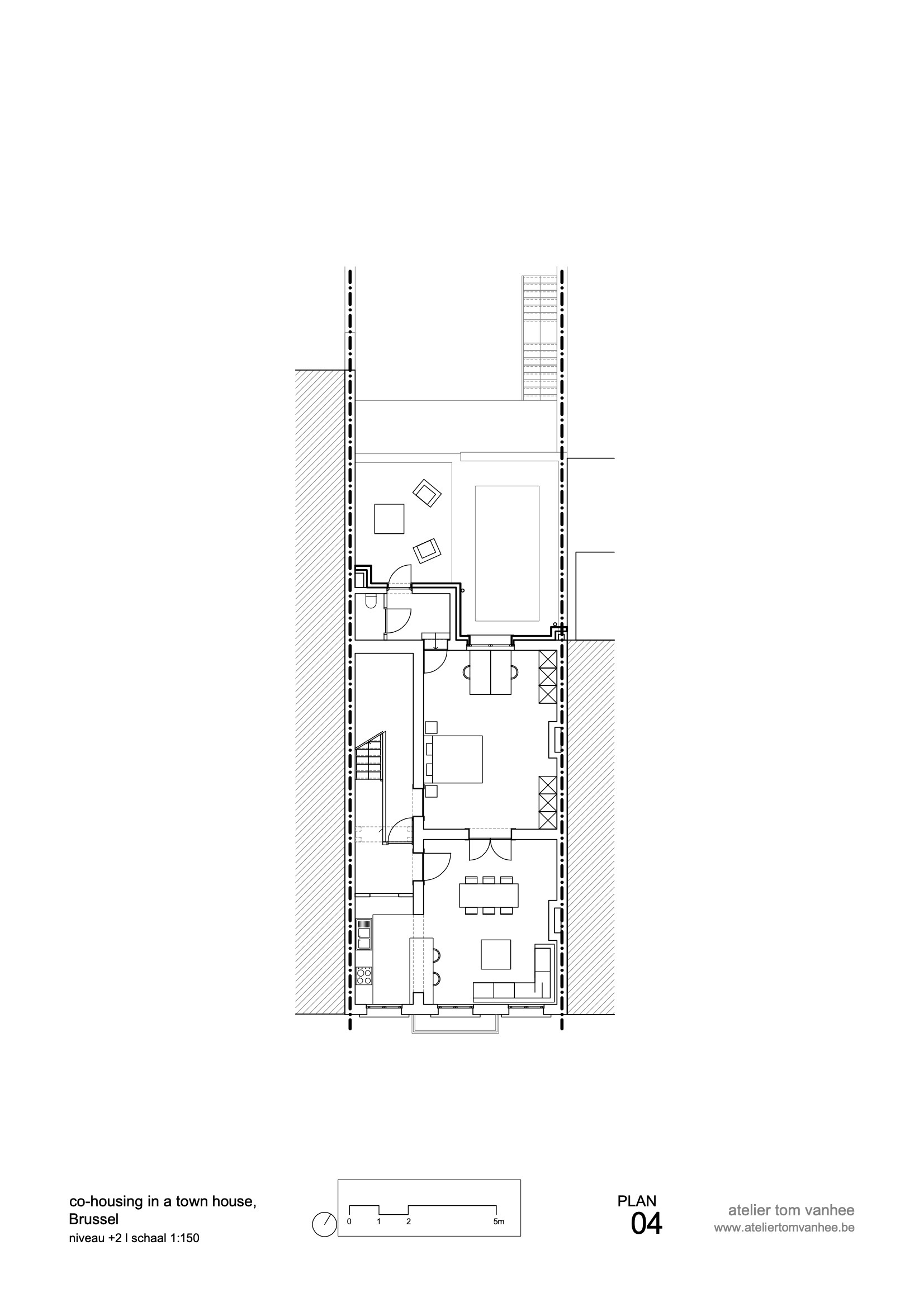 联排别墅的合作居住丨比利时丨Atelier Tom Vanhee-43