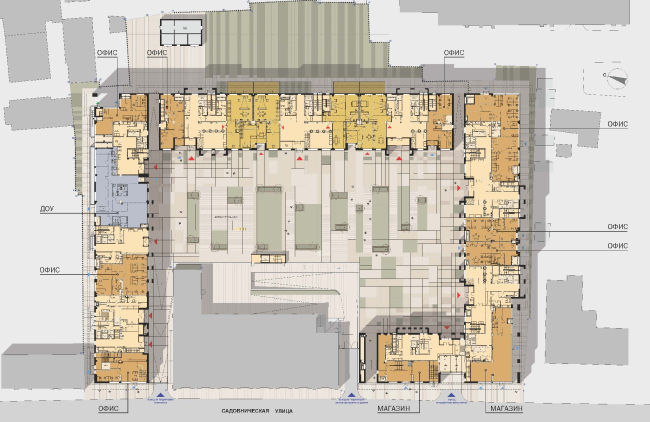 Wine House 住宅综合体丨俄罗斯莫斯科丨Sergei Tchoban,Vladimir Plotkin 等-99