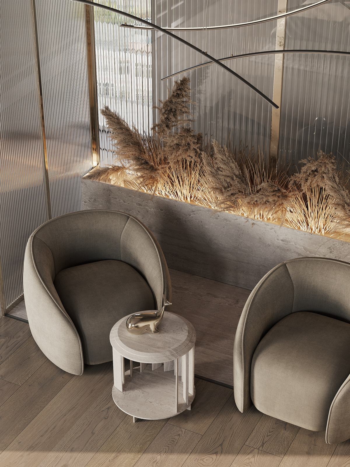 现代轻奢的质感空间丨ArtPartner-37