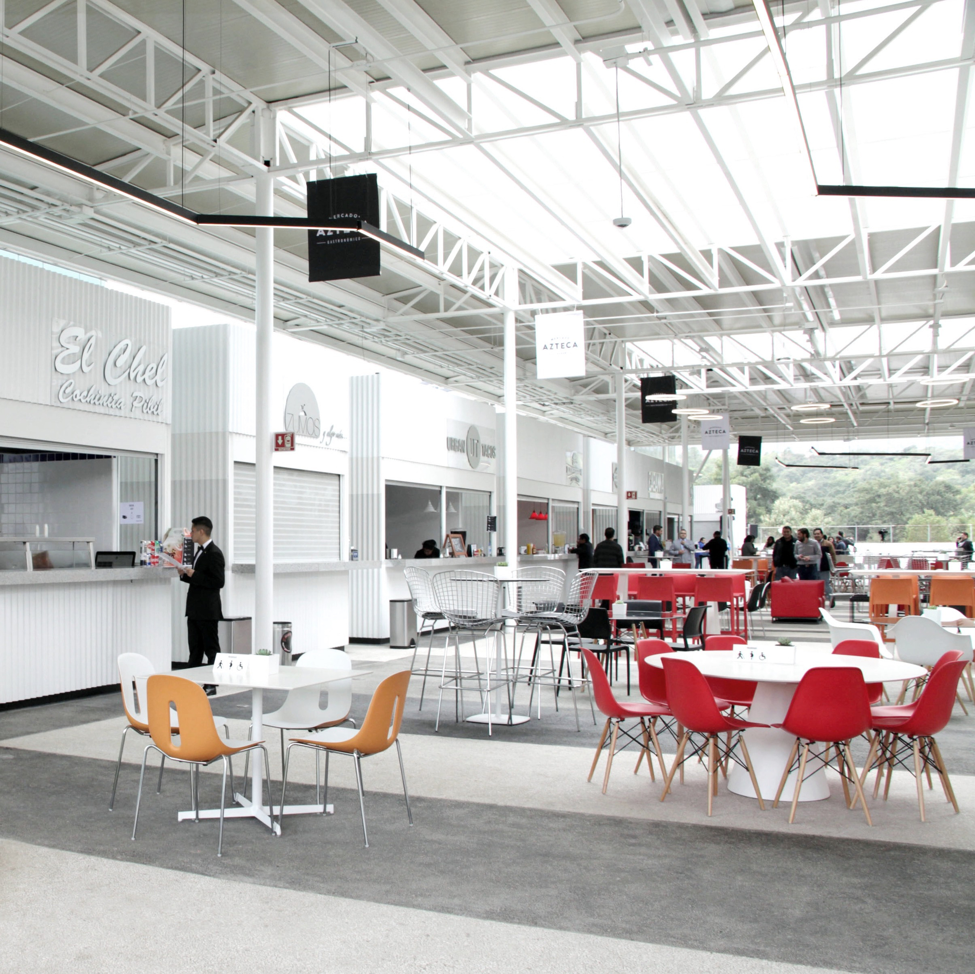 Azteca Pavilion Dining Room + Market / a|911-17