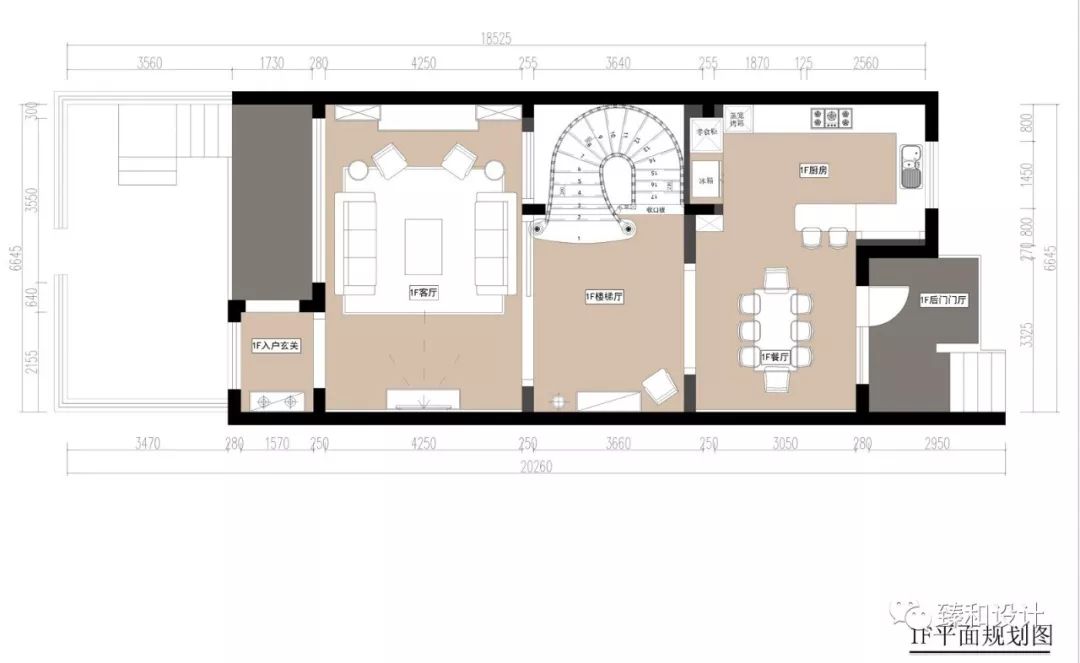 舟山邦泰城美式风排屋设计 优雅古典空间-16