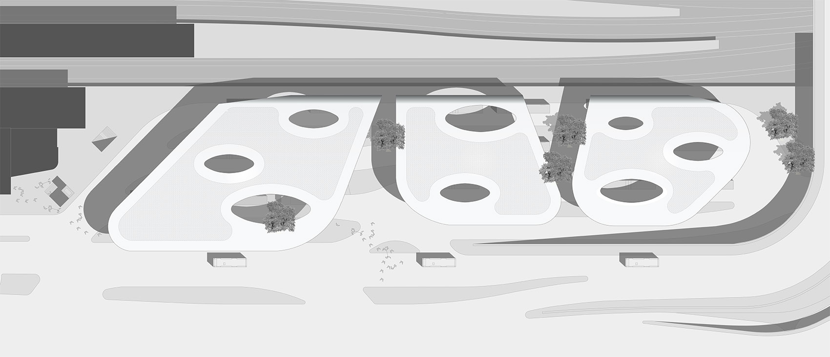 流动的屋顶 & 德国Pforzheim中央公交车站 / METARAUM-51