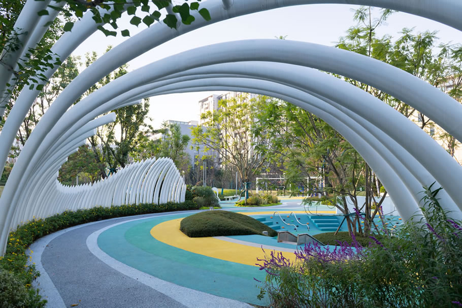 成都中海·浣云居丨中国成都丨深圳伯立森景观规划设计有限公司-29