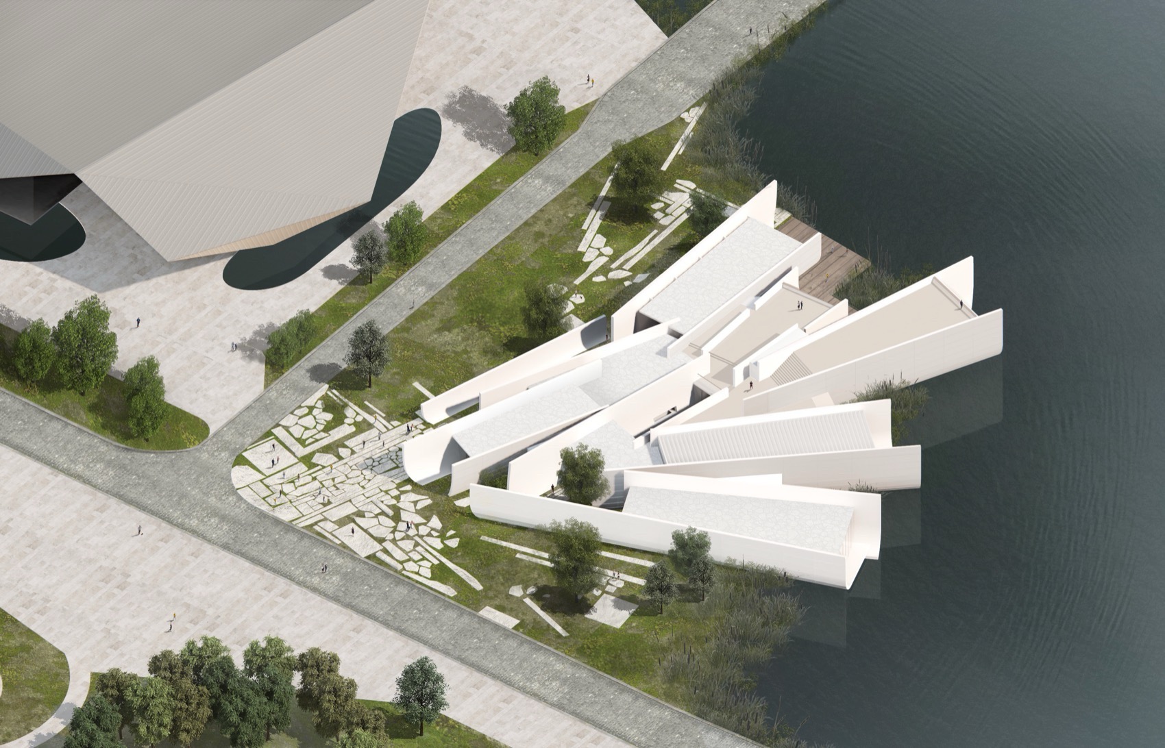 沉湖国际湿地艺术中心丨中国武汉丨迹·建筑事务所(TAO)-39