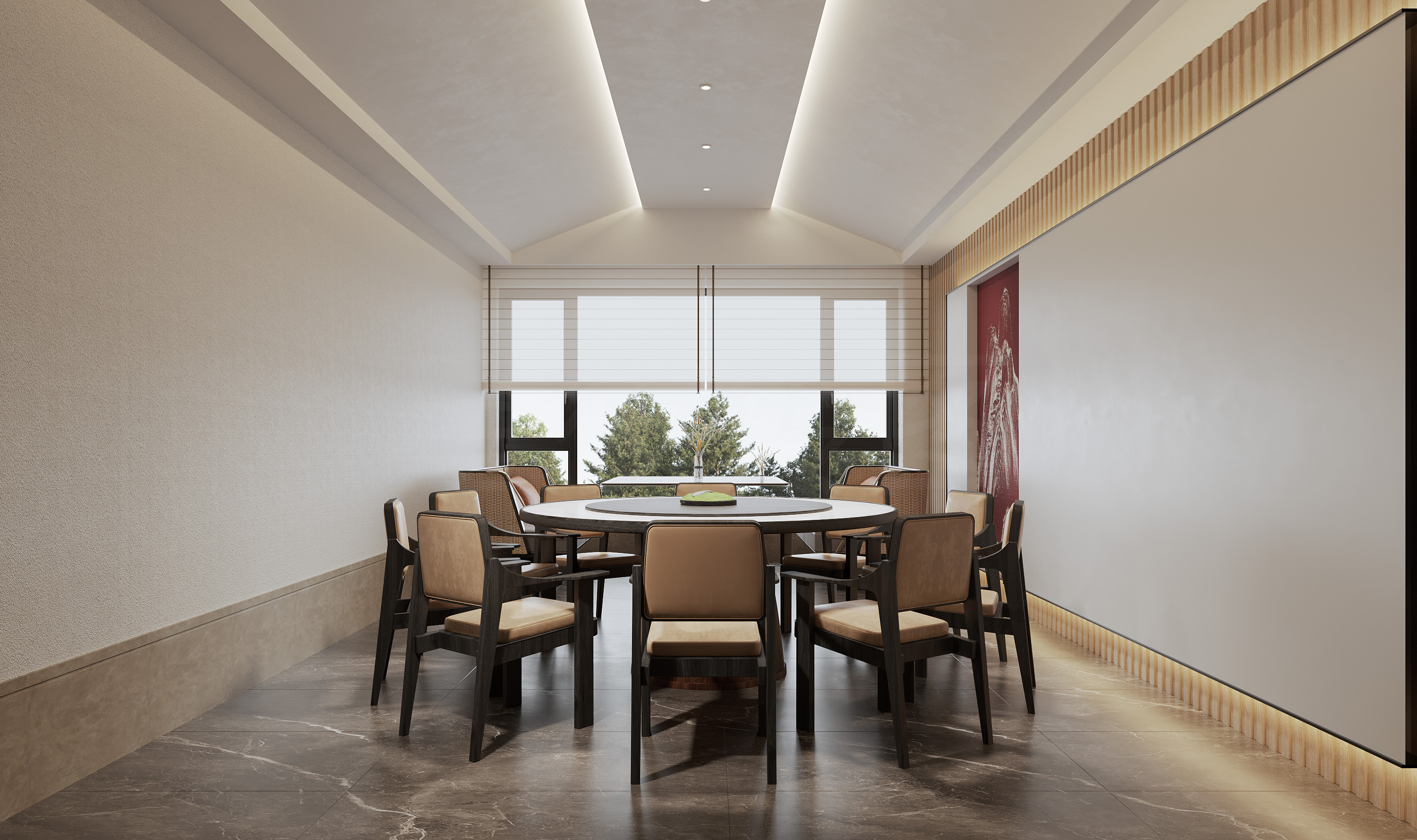 诧寂式 餐厅每个空间都彰显文艺的气息-8