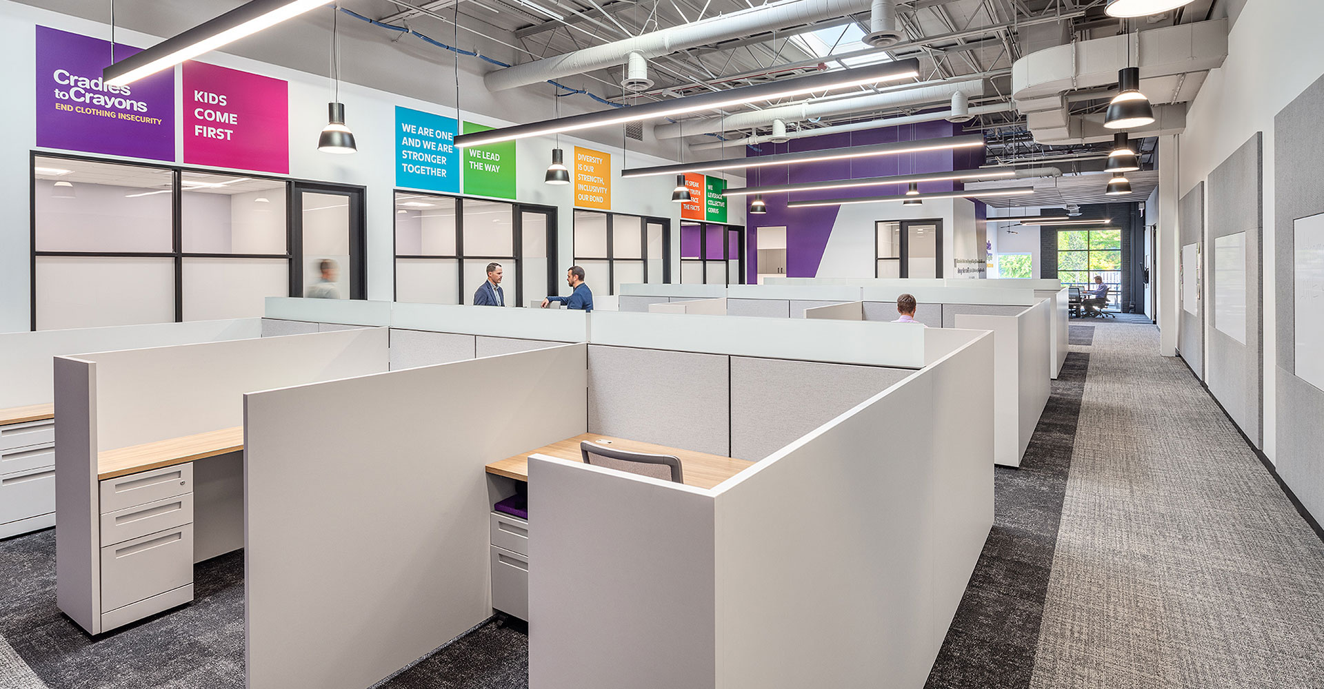 Cradles to Crayons新工作空间开发项目丨美国芝加哥丨Eckenhoff Saunders-4