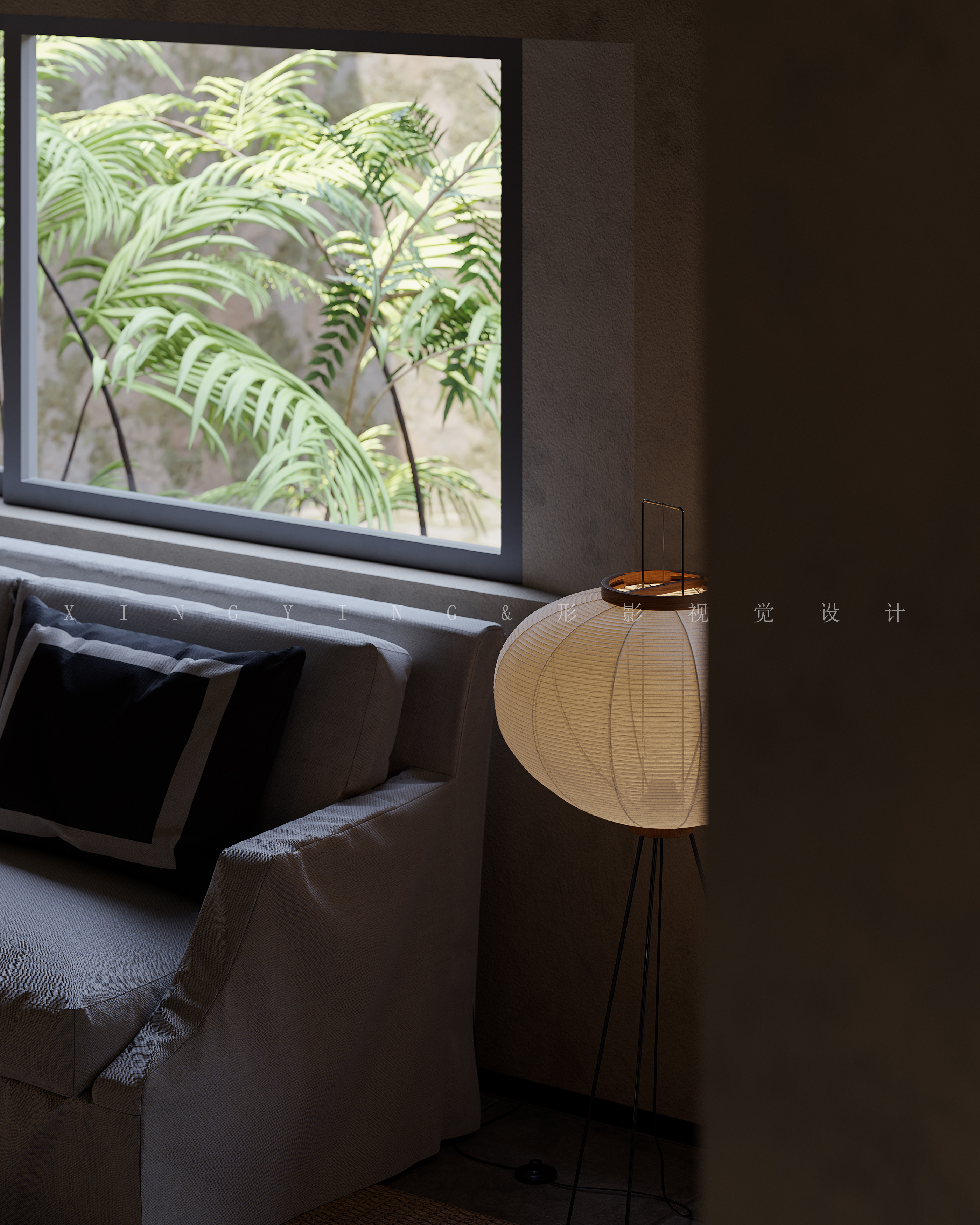 侘寂风民宿 CR 渲染-4