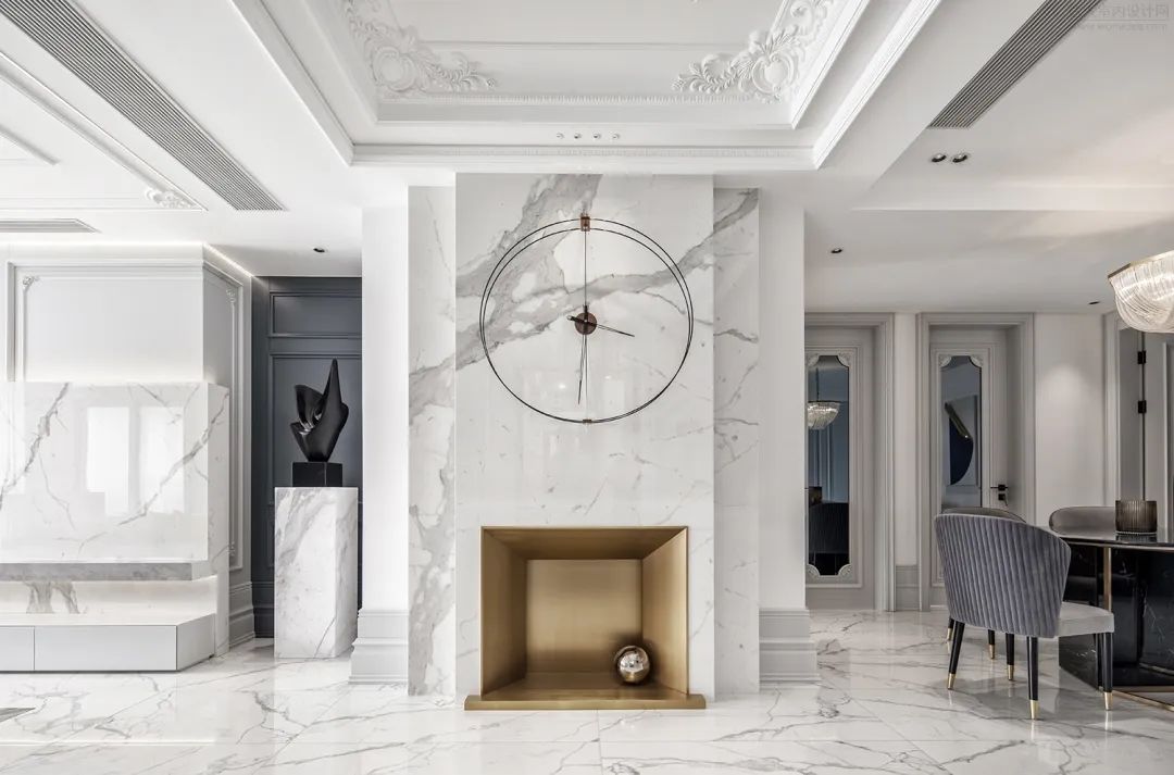 余姚绿城明园 180㎡宜居港湾,柔暖雅灰展现奶油般丝滑空间-4