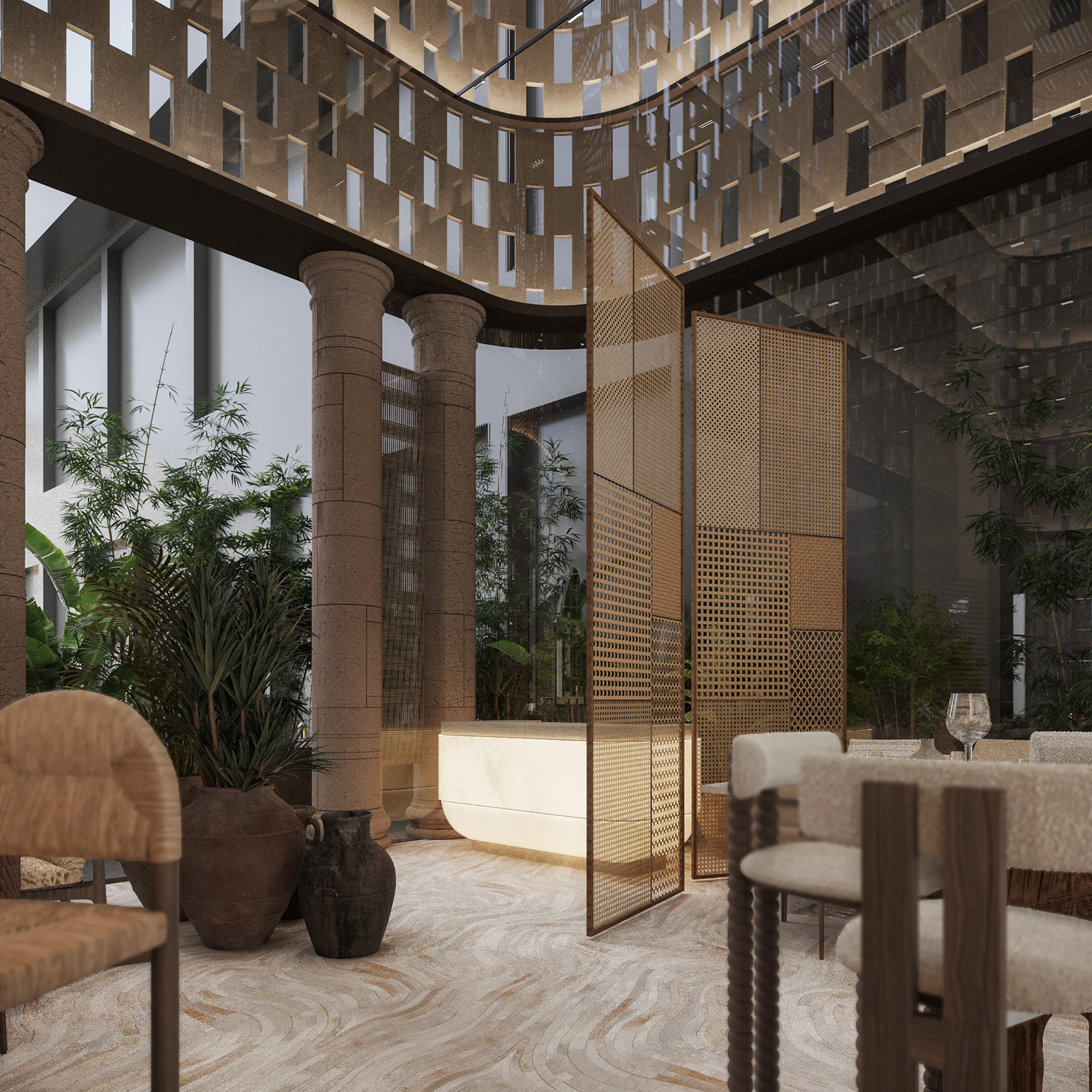 椰子别墅餐厅丨United Arab EmiratesDubai丨Alchemy,MF and associates-18