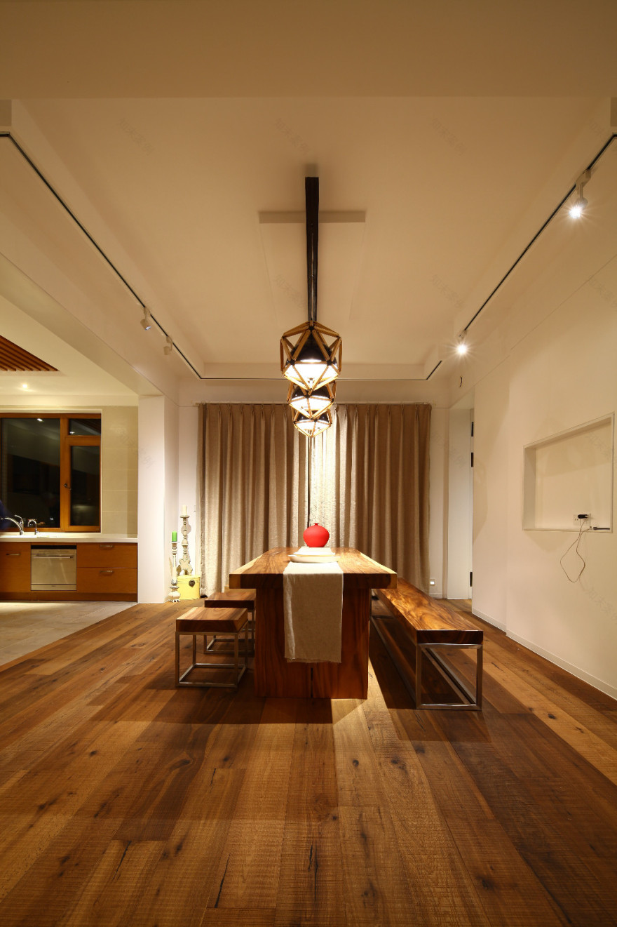 哈尔滨溪树庭院私宅 | 现代简约与自然元素的融合-23