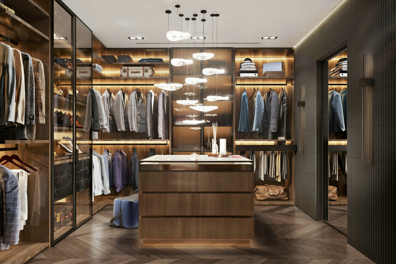 475㎡轻奢质感美，极致享受的室内设计佳作-12