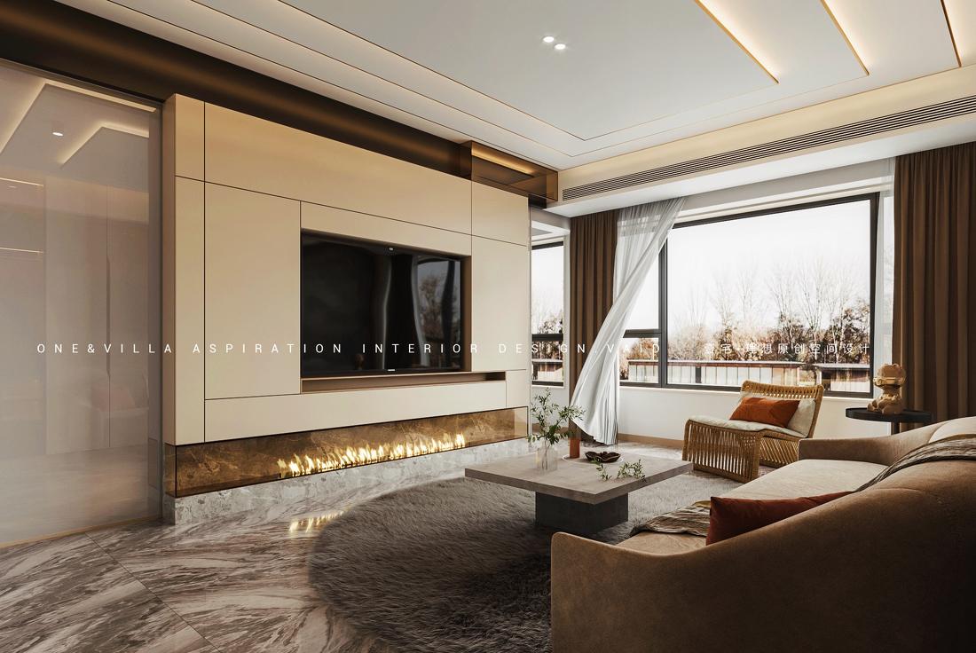 现代平层设计|壹宅设计-0