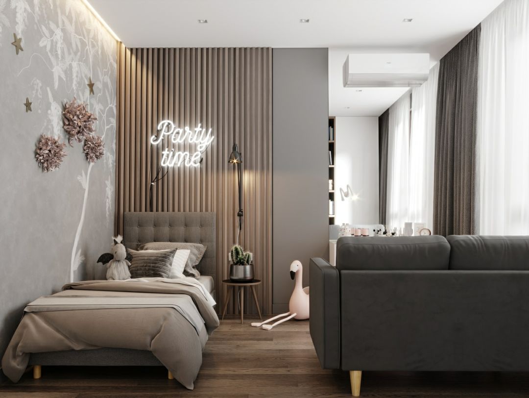 双人间与单人间儿童房设计解析-27