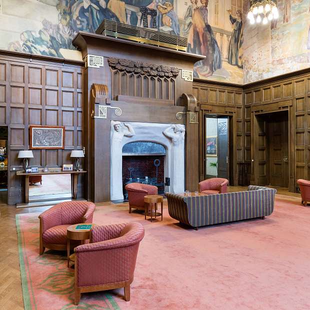 Кропоткинский переулок, дом 13. Особняк Дерожинской в Штатном пер.-34