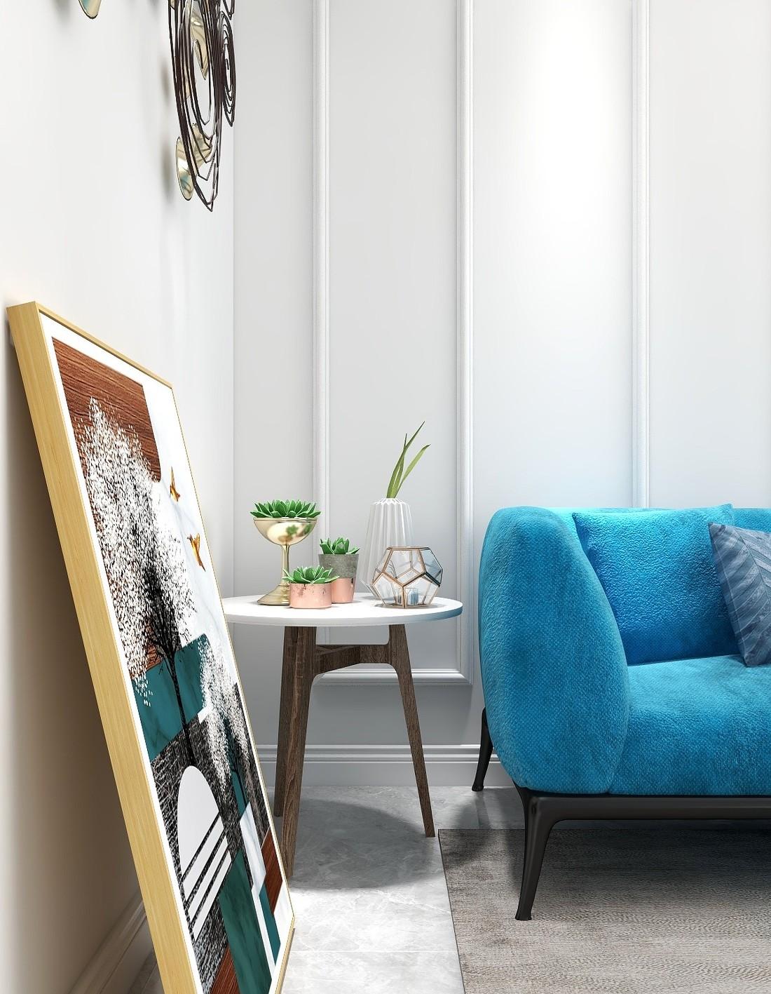 少女心玄关设计,色彩搭配展现空间活力-14