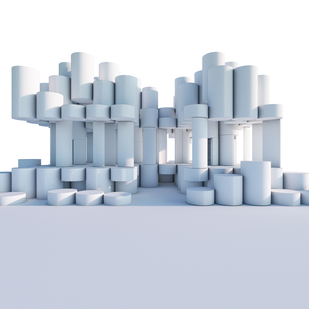 House Cylinder  Town and Concrete-49