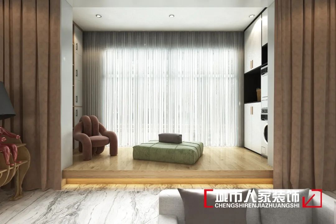 140㎡北欧风轻奢家居,打造安静美好的家庭氛围-11