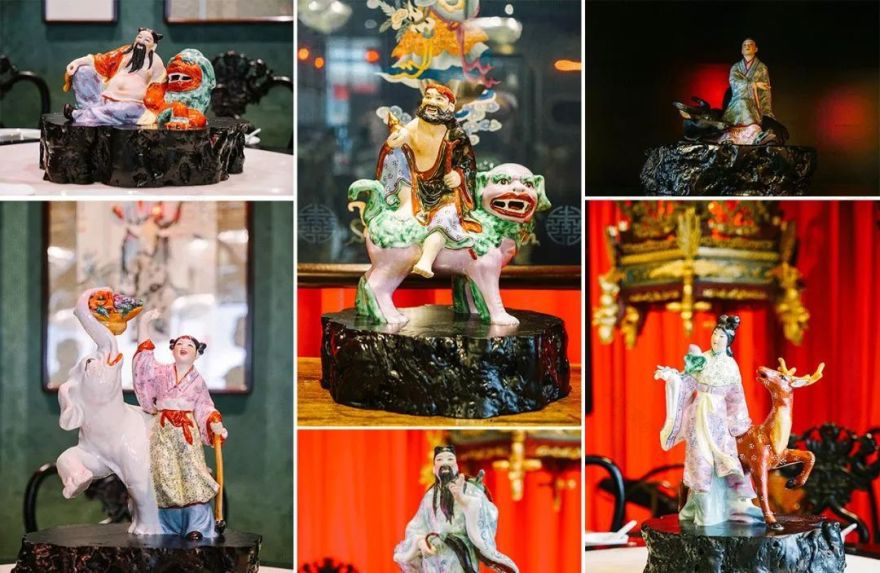 新国潮餐饮设计风靡上海,传统元素演绎现代美学-65