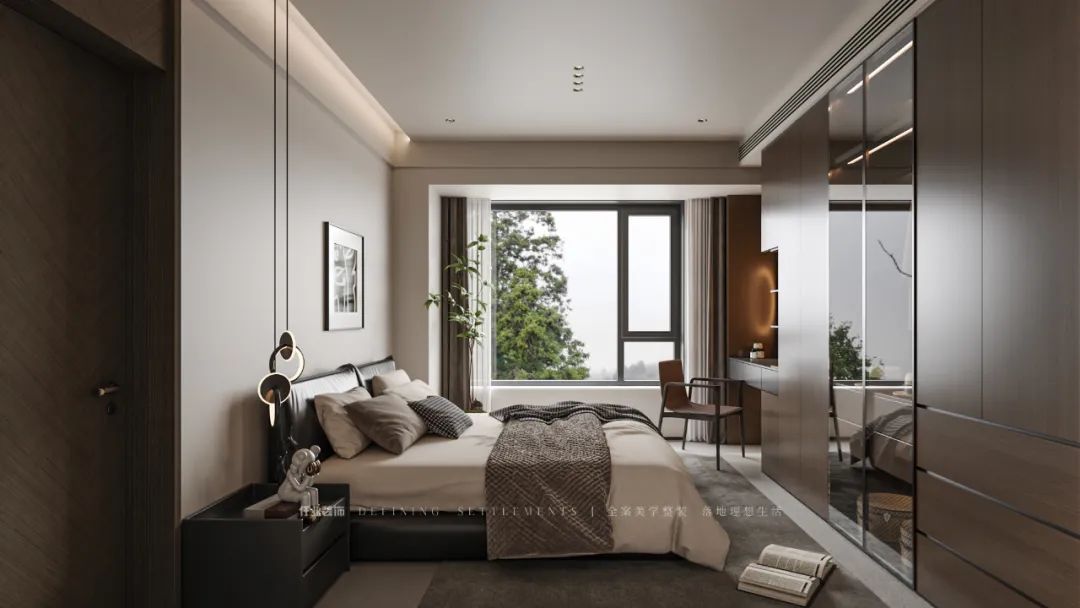 新城阅璟台丨127㎡意式极简私宅丨中国武汉丨胡欢-49