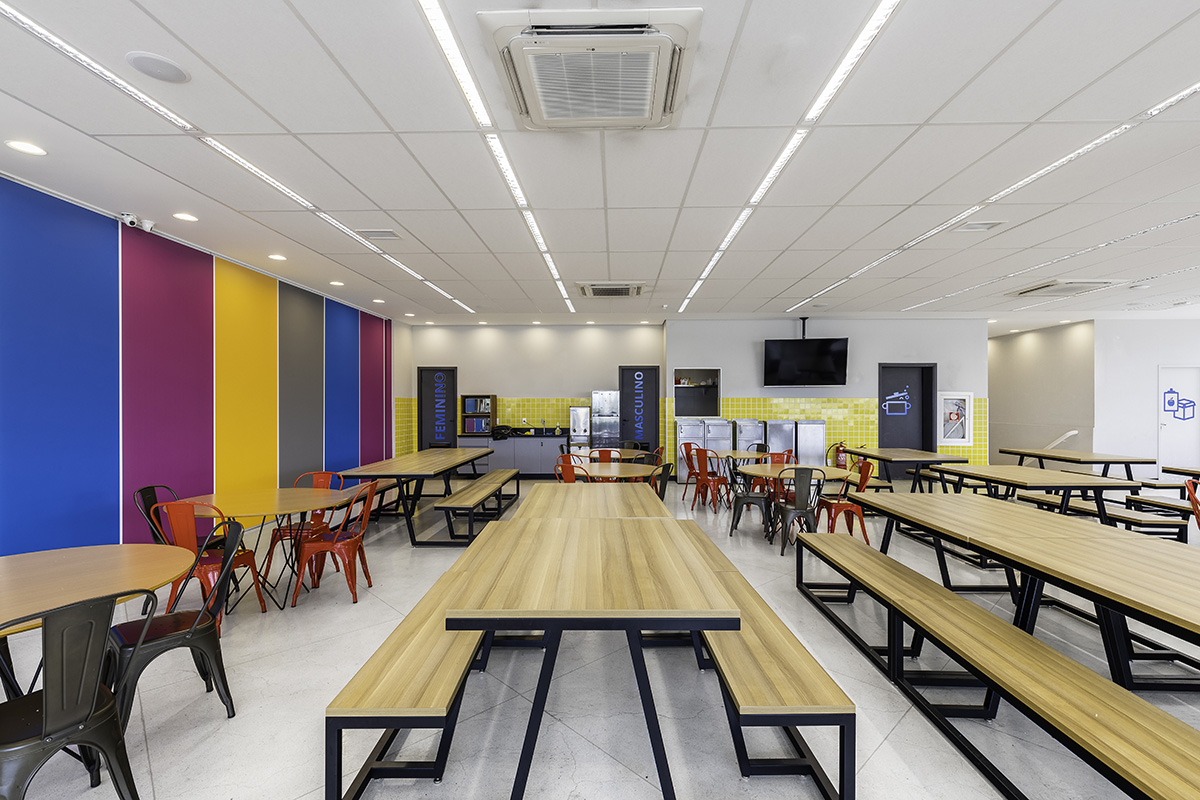 Printi Campus · 巴西印刷工厂办公空间设计-23