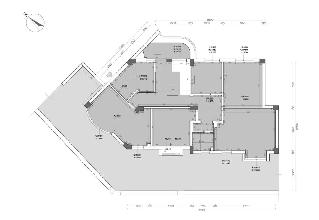 深圳宝安 162㎡工业风日系家居丨中国深圳丨艺无界设计团队-33