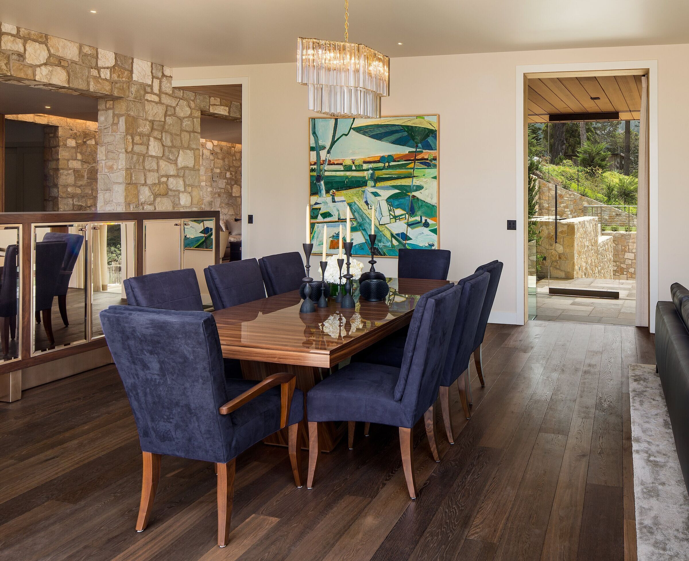 加州悬崖之上的绿色住宅-94