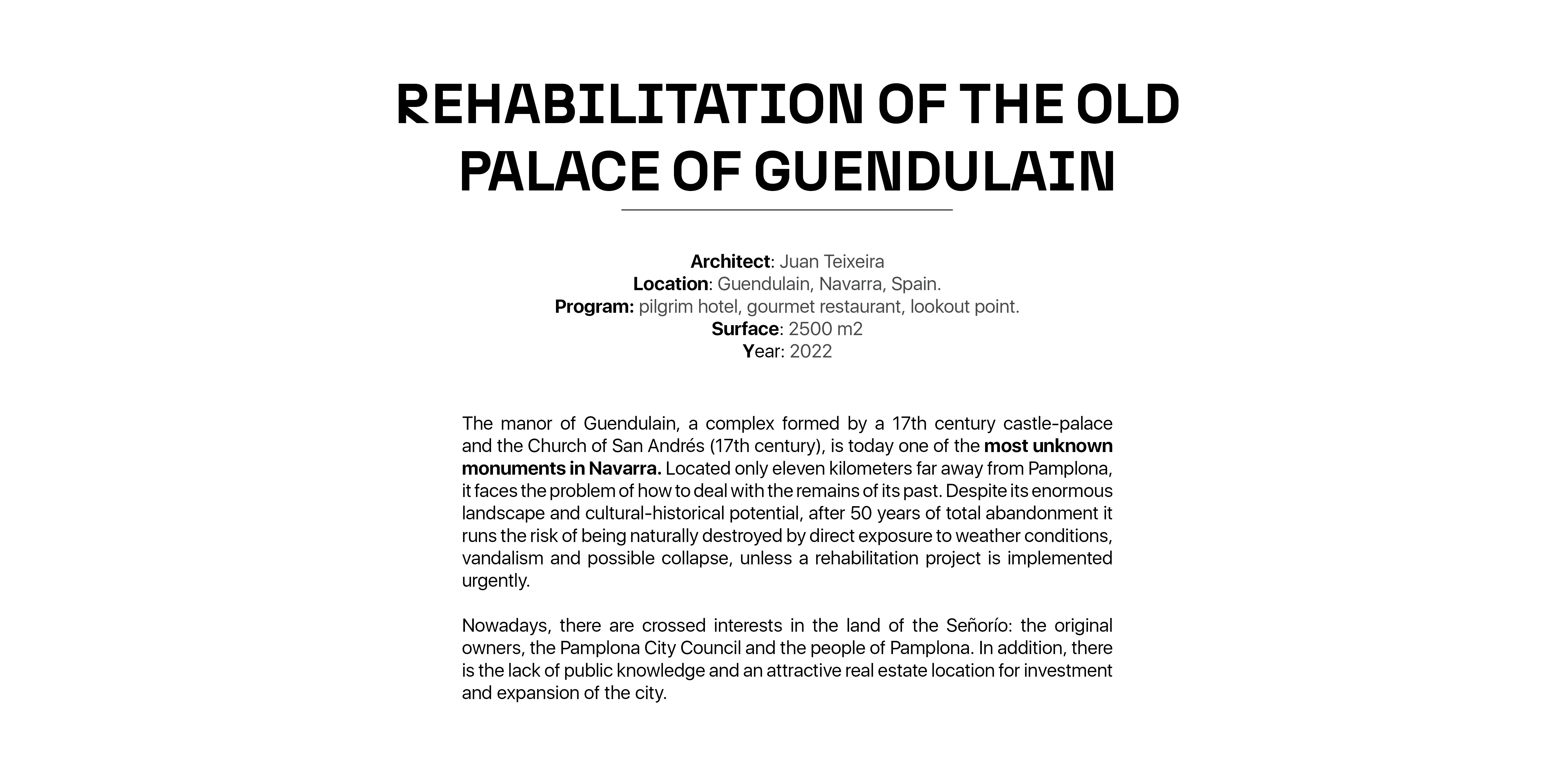 Restoration of the old Guendulain Palace.-1