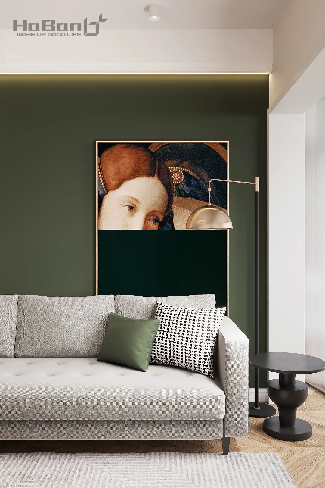 北欧风相马大乘设计案例 | 色彩碰撞为空间注入生命力-11