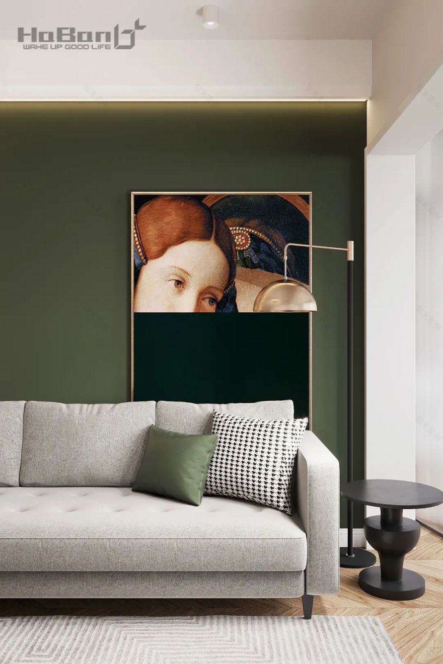 北欧风相马大乘设计案例 | 色彩碰撞为空间注入生命力-11