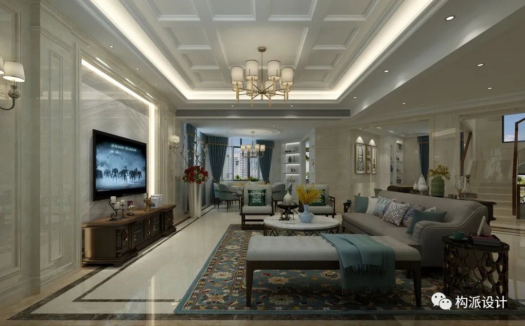 融合古典与现代的别墅设计-21