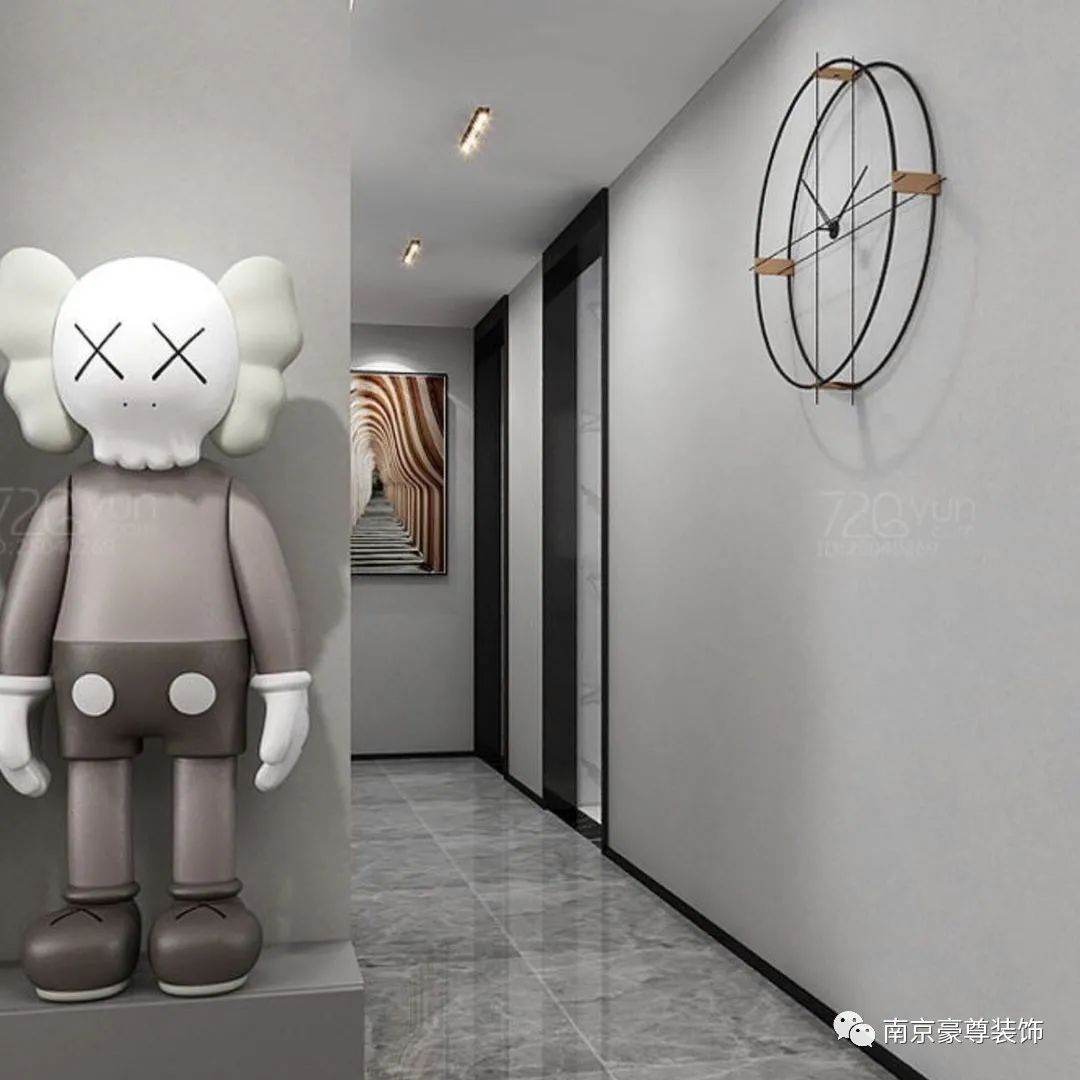 万达荣府豪尊装饰设计实景对比,尊贵尺度诠释舒适生活-17