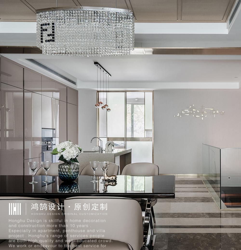 上海别墅三代同堂雅居,高级灰搭配轻奢风-9