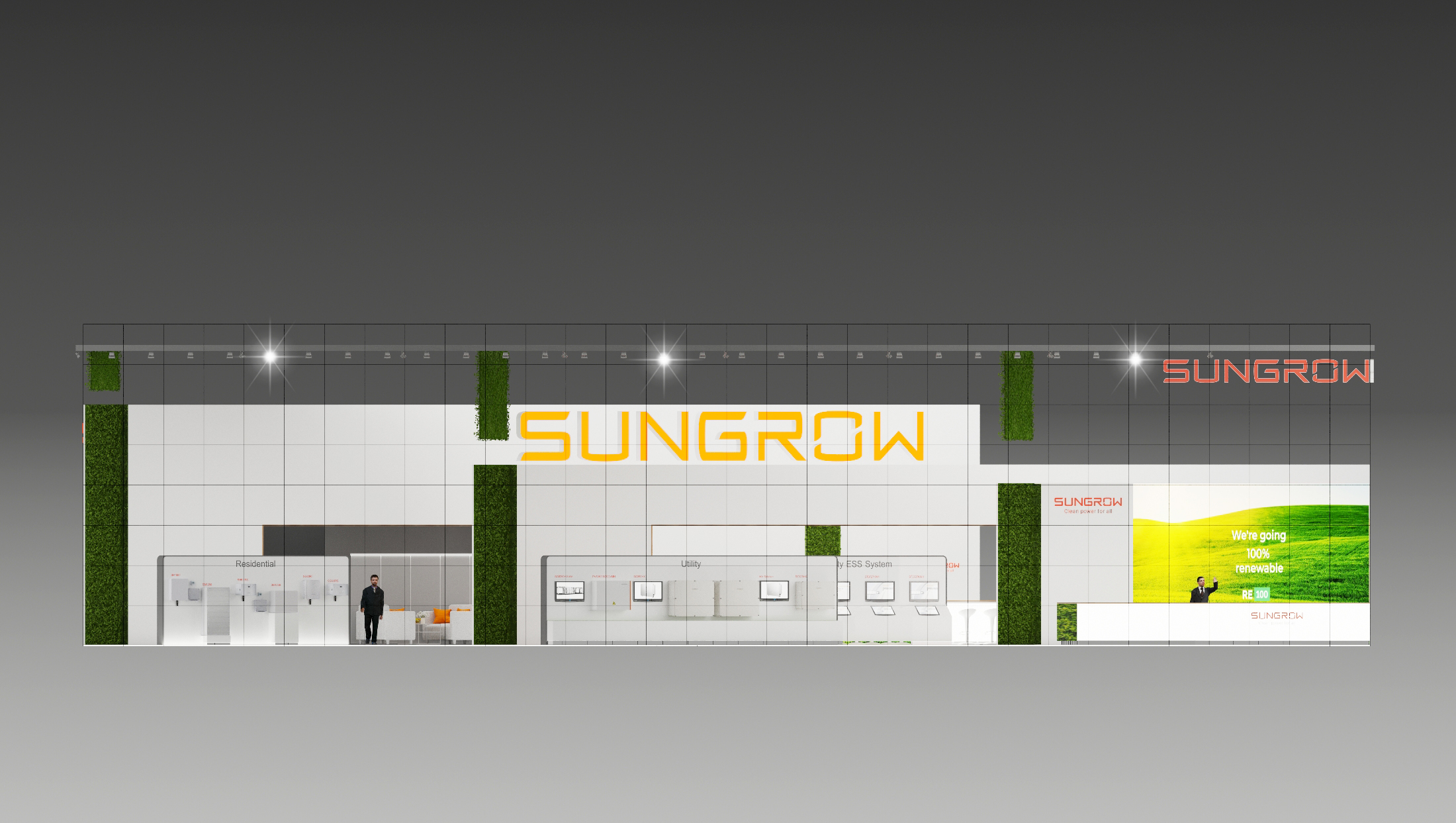 SUNGROW, "Smart green power", 544 m2-22