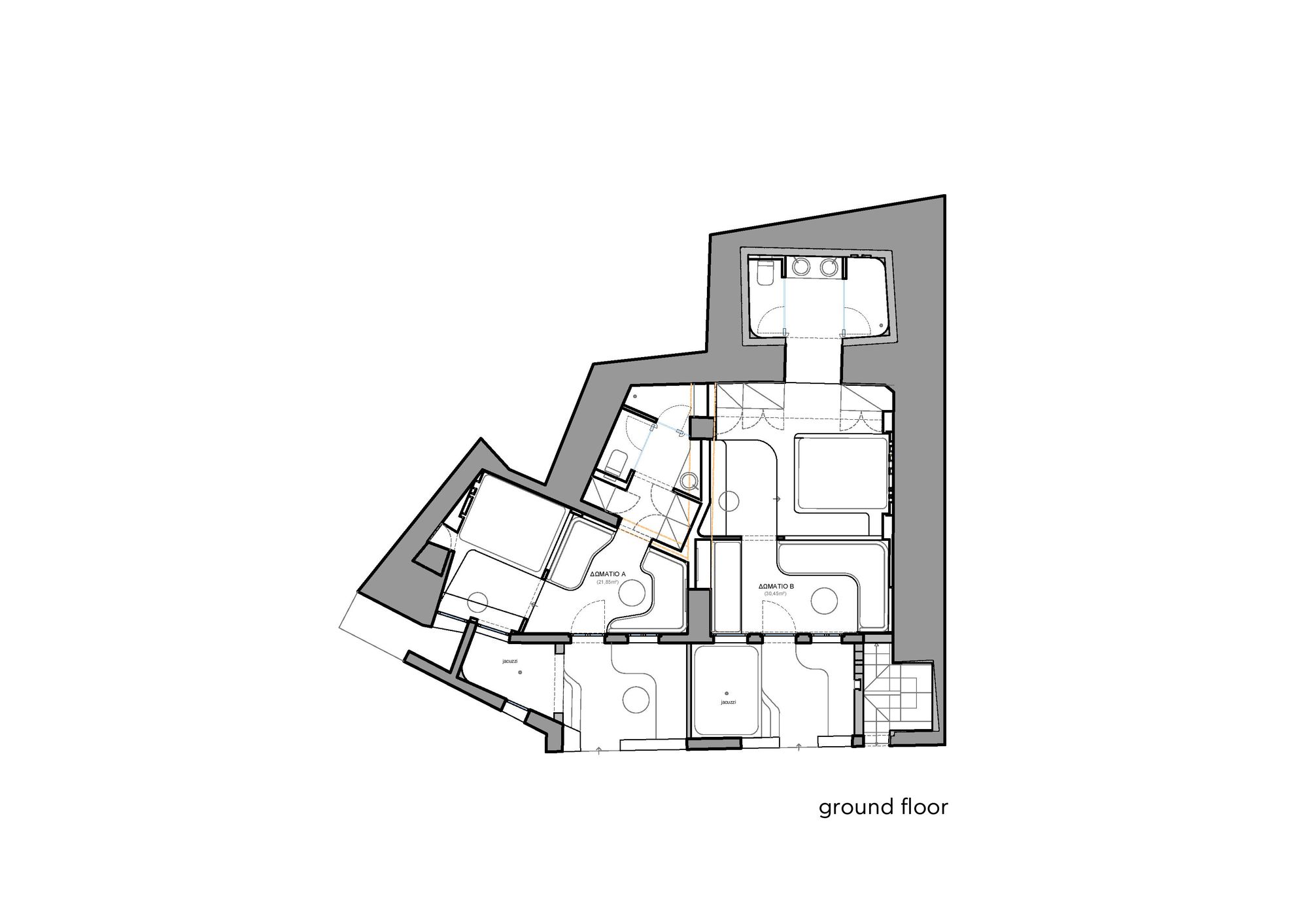 火山岛上的现代洞穴酒店-50