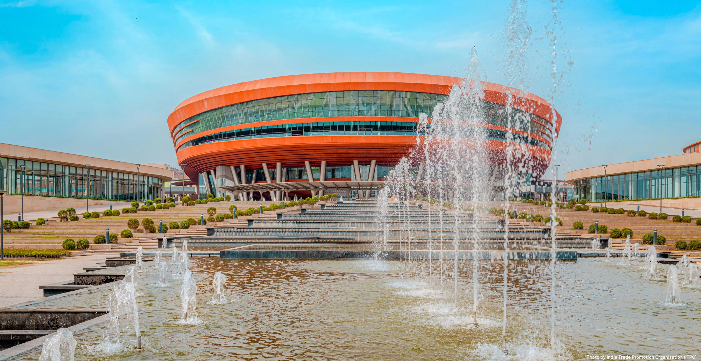 印度新德里 Pragati Maidan 展览中心丨Aedas-6