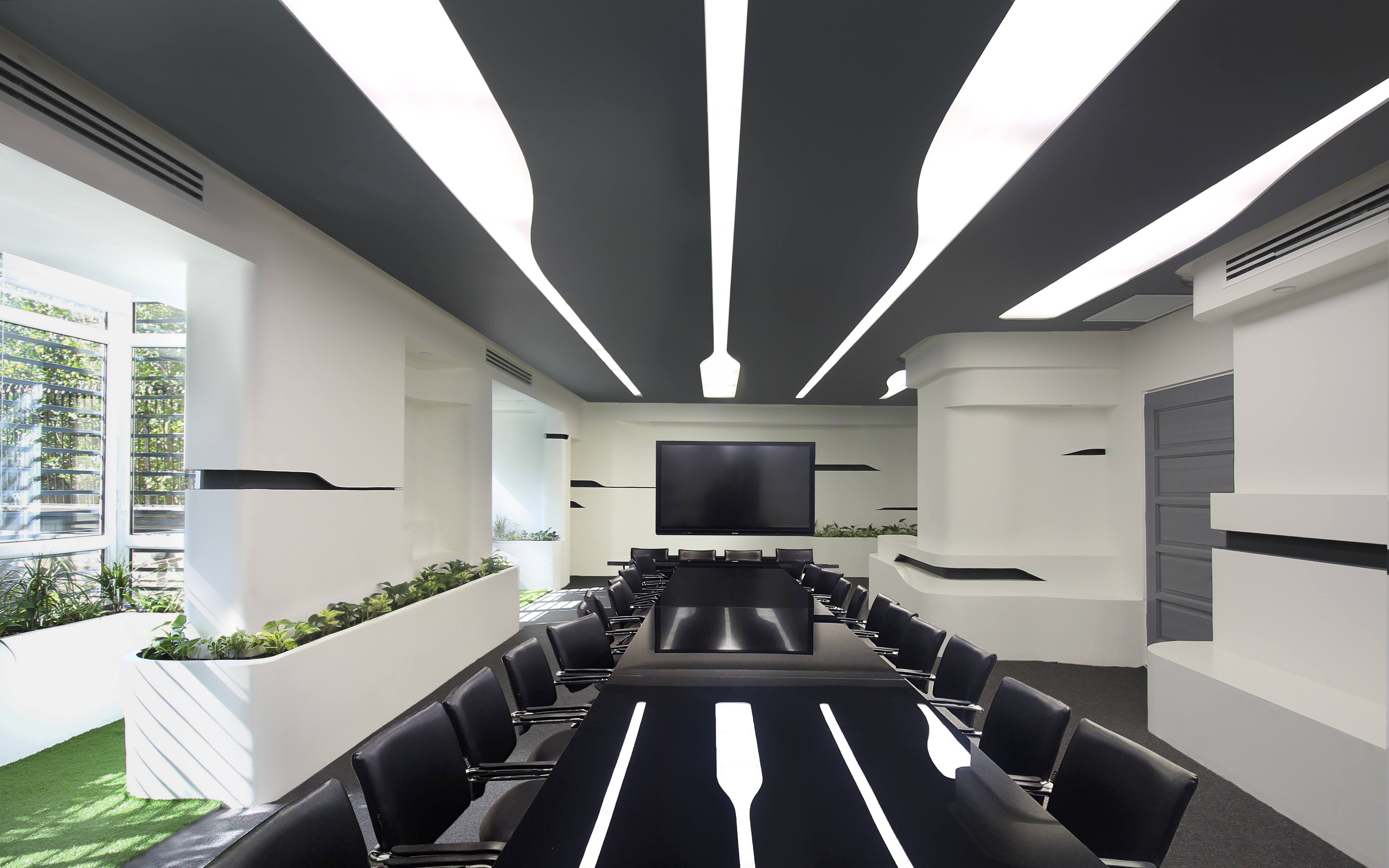 平衡工作与生活,打造多功能会议空间-35