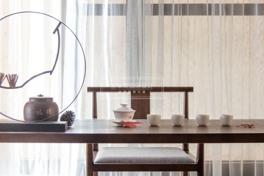 乡鸭湖新中式家居 | 罗智大师的含蓄温柔之作-36