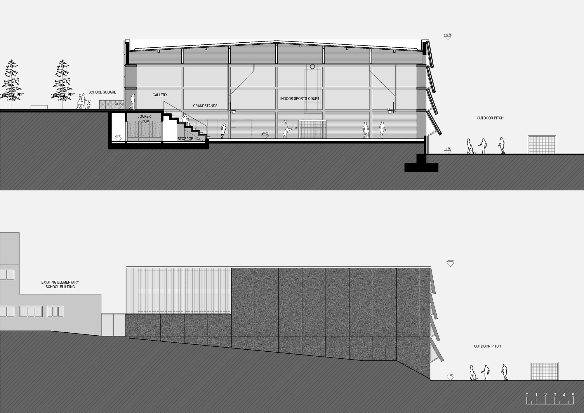 Zlatar Bistrica 体育馆丨克罗地亚丨NOP 工作室-53