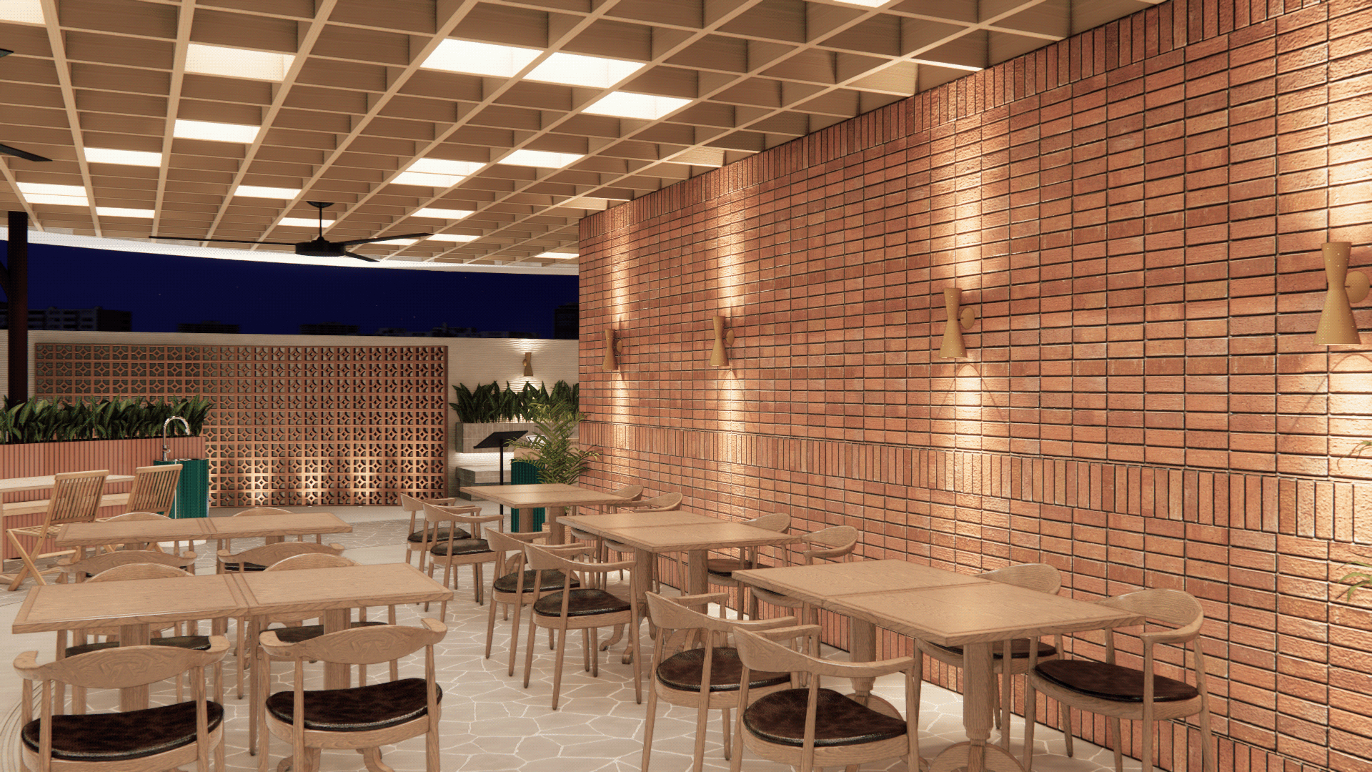 印尼餐厅室内设计丨印度丨Burhan Poetra-10