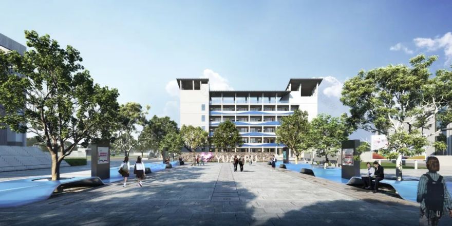 杭州袁浦中学改造设计丨中国杭州丨权洪建筑研究所-25