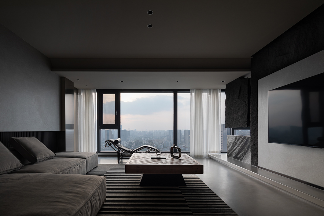 行走的墨线 · 极简黑白的至简之家丨中国重庆丨SIM 简线建筑,森也空间设计-32