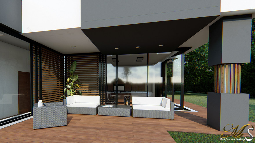 德国单户住宅外部设计-12