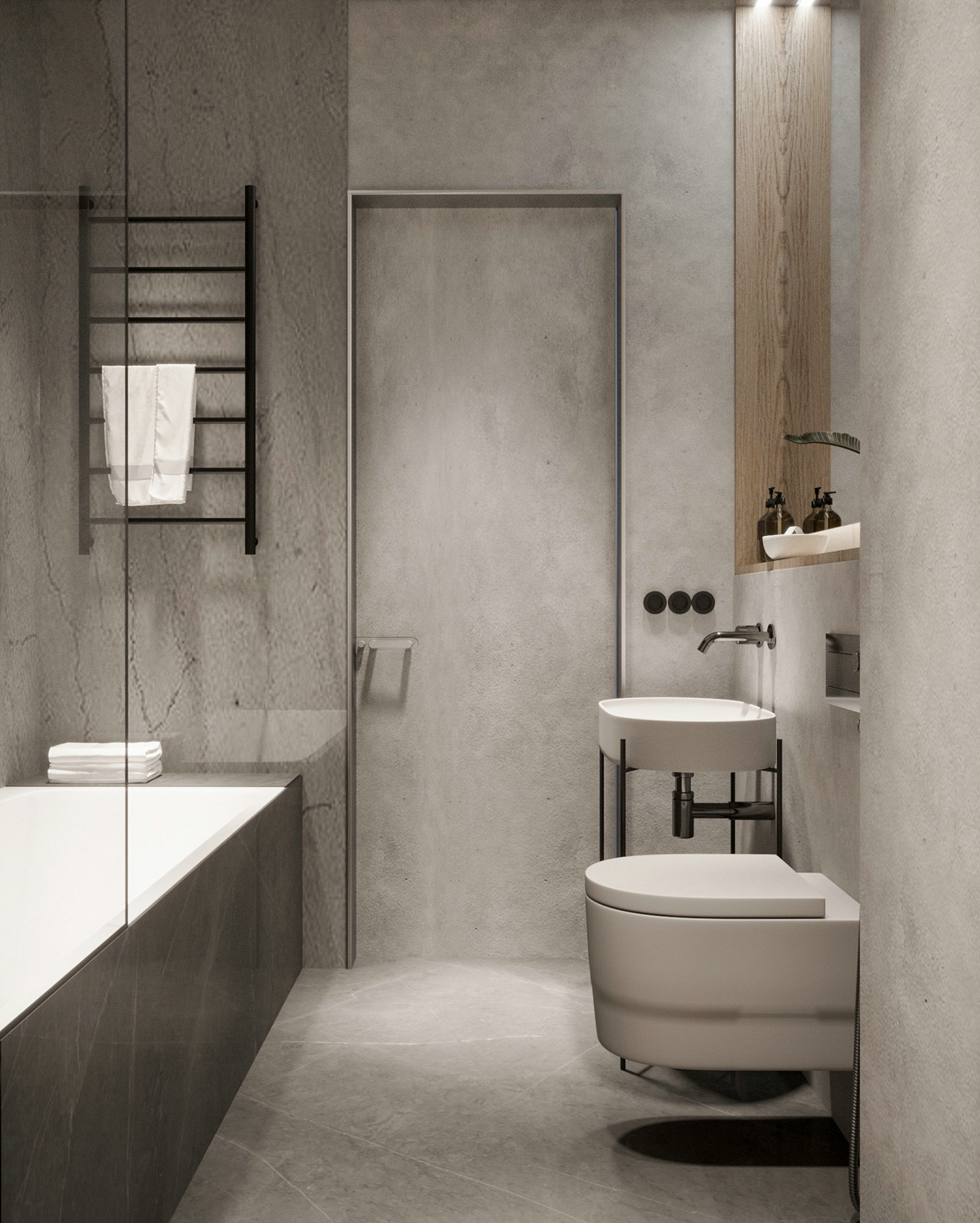 北欧风个性家居，106㎡大胆配色设计-15